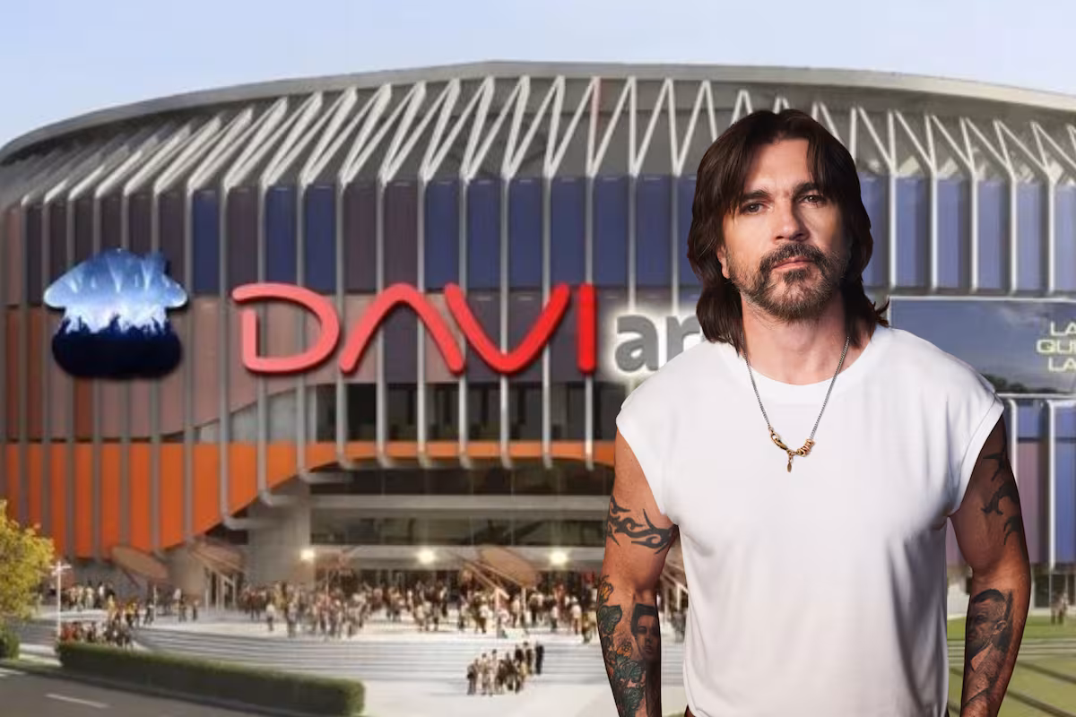 ¡Es oficial! Juanes será el artista encargado de inaugurar el impresionante DAVIarena